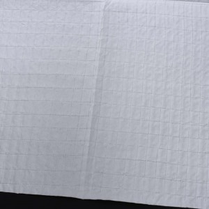Tejido de malla elástica de poliéster Laid Scrims para papel médico absorbente de sangre (3)