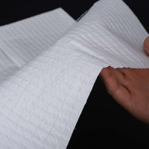 Polyester stretch mesh stoff Laid Scrims for medisinsk blodabsorberende papir (5)