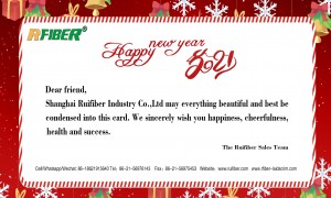 Shanghai Ruifiber wish you happy new year 2021